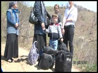 PRESIONI I POLICISE MAQEDONASE NE LIKOVE, FAMILJET SHQIPTARE LARGOHEN NE KOSOVE LAJM