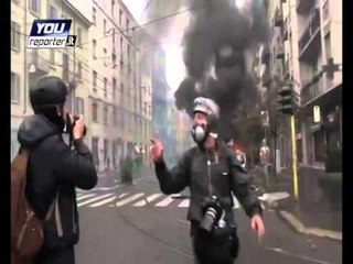 MILANO PERFSHIHET NGA KAOSI,QINDRA PROTESTUES KUNDER “EKSPO MILANO 2015” LAJM