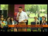 Veliaj takon prindërit e rinj - Top Channel Albania - News - Lajme