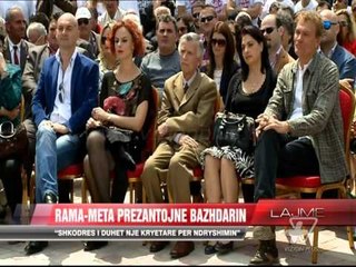 Rama-Meta prezantojnë Bazhdarin - News, Lajme - Vizion Plus