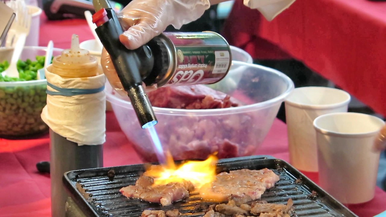 Street Food from Japan in London. Seen and Tasted at Hyper Japan Fair