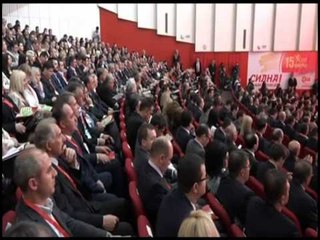 MAQEDONI,GRUEVSKI PRITET TE RIZGJIDHET KRYETAR I VMRNO DPMNE NE NJE GARE PA RIVALE LAJM