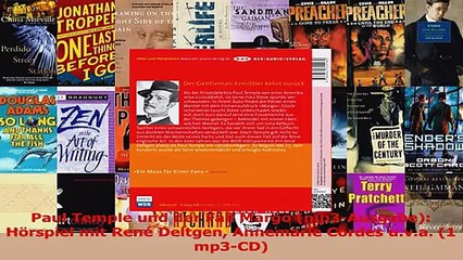 Read  Paul Temple und der Fall Margo mp3Ausgabe Hörspiel mit René Deltgen Annemarie Cordes PDF Download