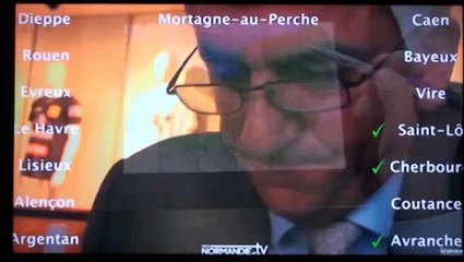 Hervé Morin ne sait pas placer les villes normandes !