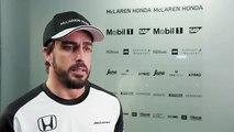 McLaren Honda Fernando Alonso Interview MP4-30