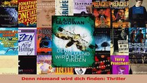 Read  Denn niemand wird dich finden Thriller Full Online