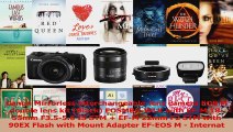 HOT SALE  Canon Mirrorless interchangeablelens camera EOS M double lens kit Black EOSMBKWLK with