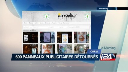 Cop21 : 600 panneaux publicitaires détournés // Quand cinéma rime avec climat
