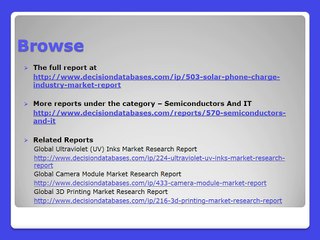 Solar Phone Charge Industry Analysis and Forecasts 2020