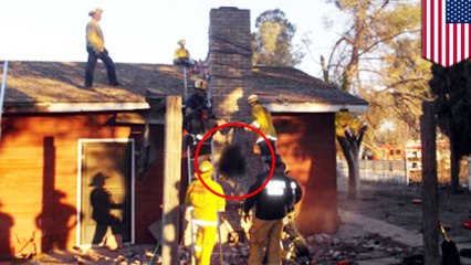 Homeowner lights fireplace, killing would-be burglar stuck in chimney