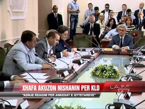 Xhafa akuzon Nishanin për KLD - News, Lajme - Vizion Plus