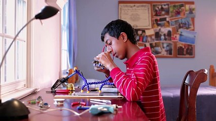 13-14 age winner, Mihir Garimella - Google Science Fair