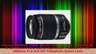 BEST SALE  Canon EOS 60D 18MP Digital SLR Camera
