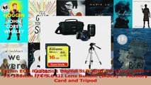 BEST SALE  Canon EOS Rebel SL1 Digital SLR with 1855mm STM  75300mm f456 III Lens Bundle