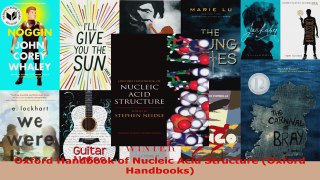 Read  Oxford Handbook of Nucleic Acid Structure Oxford Handbooks Ebook Free