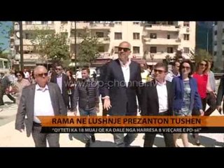 Rama prezanton Tushen në Lushnje - Top Channel Albania - News - Lajme