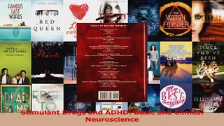 Read  Stimulant Drugs and ADHD Basic and Clinical Neuroscience Ebook Free
