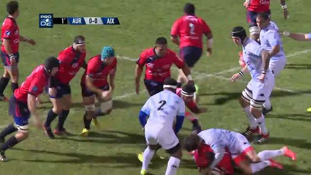 PROD2 - Résumé Aurillac– Aix : 30-17 - J10 - Saison 2015/2016