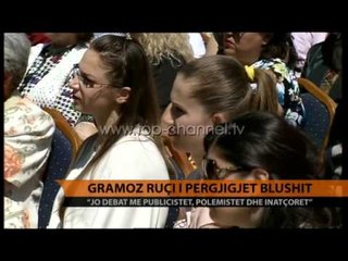 Gramoz Ruçi i përgjigjet Blushit - Top Channel Albania - News - Lajme