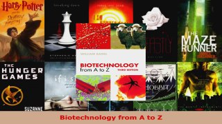 Read  Biotechnology from A to Z Ebook Free