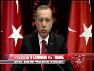 Nishani-Erdogan: Paqe e dialog në Maqedoni - News, Lajme - Vizion Plus