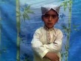 Cute Child M. Hamza Arshad reciting Holy Quran,