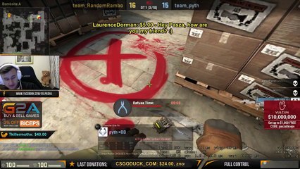 CSGO PashaBiceps livestream part2