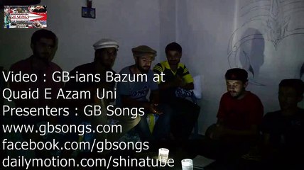 GB -ians bazum at Quiad E Azam Uni by Azeem Hunzai