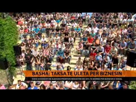 Basha në Elbasan: Taksa të ulëta për biznesin - Top Channel Albania - News - Lajme