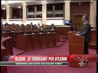 Blushi: Shqipëria nuk është një koloni turke - News, Lajme - Vizion Plus