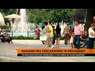 Deklaratat e Erdoganit shkaktojnë reagime - Top Channel Albania - News - Lajme
