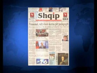 SHTYPI I DITES ME TITUJT KRYESORE TE FAQEVE TE PARA TE GAZETAVE SHQIPTARE E PREMTE 15 MAJ 2015
