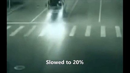 Angel saves man from near death! Caught on video