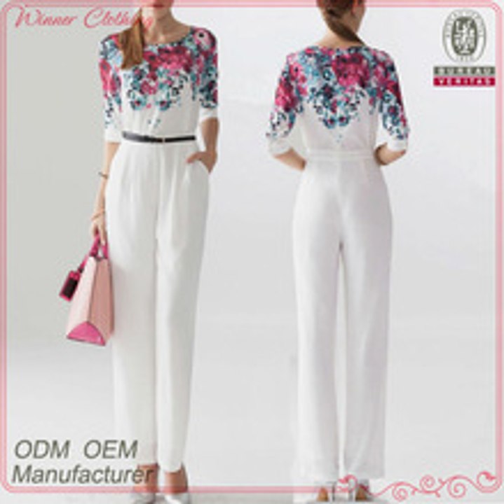 2016 advance european fashion long sleeve women jumpsuit Best Seller