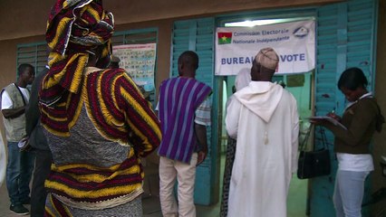 Burkina Faso: ouverture du scrutin présidentiel et législatif