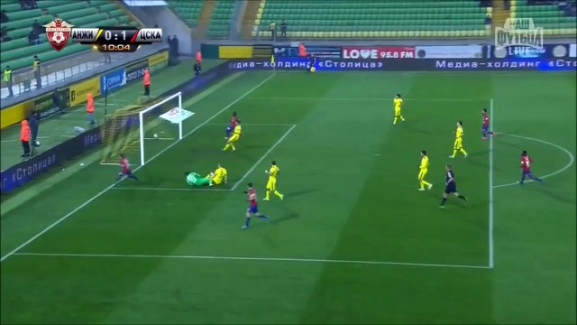 0-1 Kirill Nababkin Goal Russia Premier Liga - 29.11.2015, Anzhi Makhachkala 0-1 CSKA Moscow
