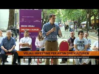 Veliaj: Investime për artin dhe kulturën - Top Channel Albania - News - Lajme