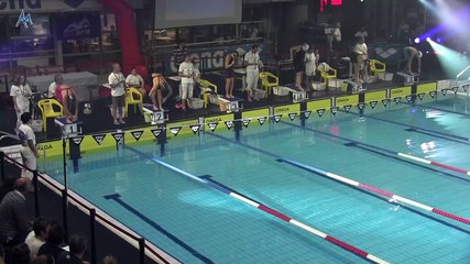 100 Brasse Dames finale - Open des Alpes de Natation 2015