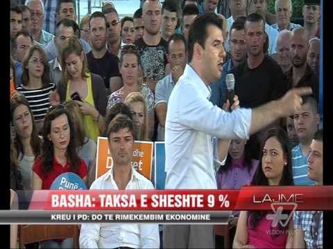 Basha: Taksa e sheshtë 9 % - News, Lajme - Vizion Plus