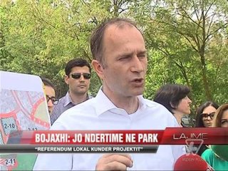 Bojaxhi: Jo ndërtime në park - News, Lajme - Vizion Plus
