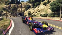 GTA V Online - INCREIBLE Carreras Con Formula 1 En GTA 5 !! - GTA 5 MODS - ElChurches