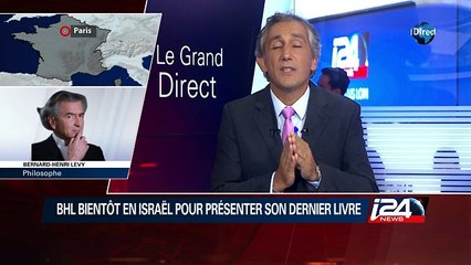 Interview téléphonique avec Bernard-Henri Lévy pour présenter son nouveau livre