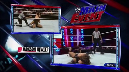Kaitlyn vs. AJ Lee (w/ Tamina Snuka)