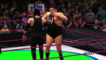 Ironman Title Tournament - Semifinals - Kane vs Andre the Giant (WWE2K14)