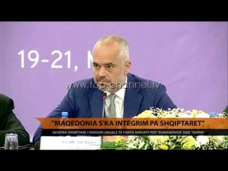 "Maqedonia s'ka integrim pa shqiptarët" - Top Channel Albania - News - Lajme
