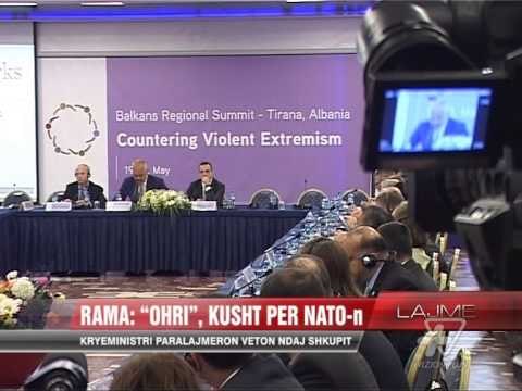Rama: “Ohri”, kusht për NATO-n - News, Lajme - Vizion Plus