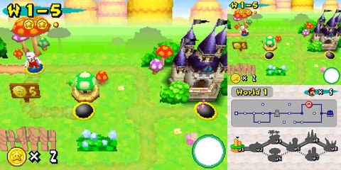 TAS DS New Super Mario Bros warpless in 43:00.