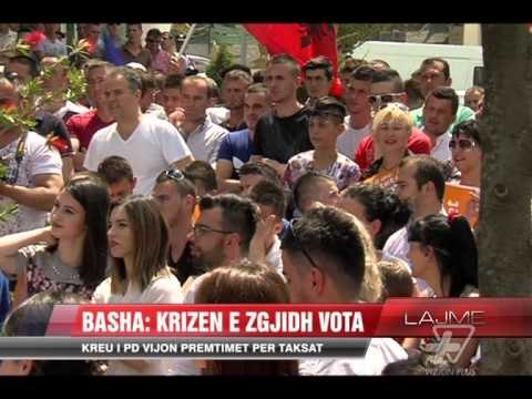 Basha: Krizën e zgjidh vota - News, Lajme - Vizion Plus