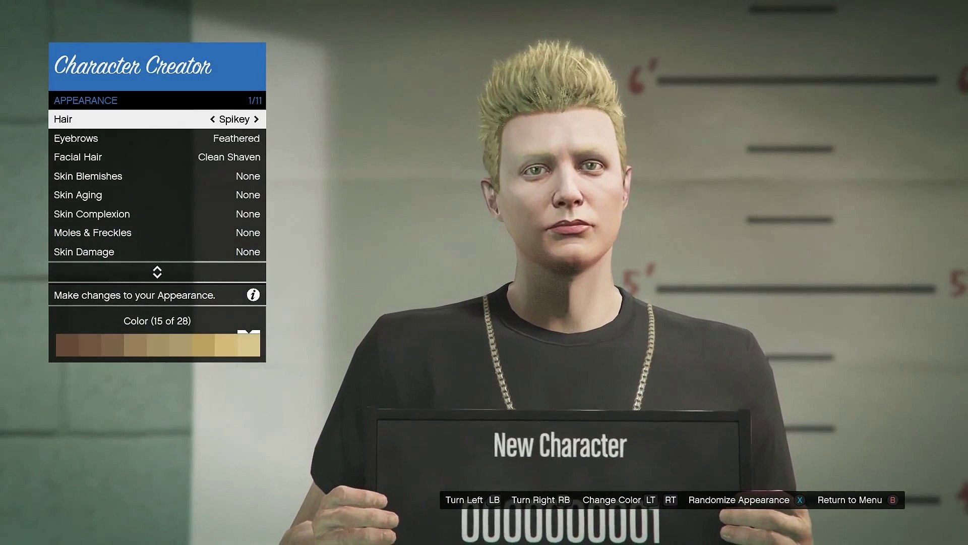 GTA 5 Character Creation - Jack (Male) - Speed Character Creation, image size:1920x1080