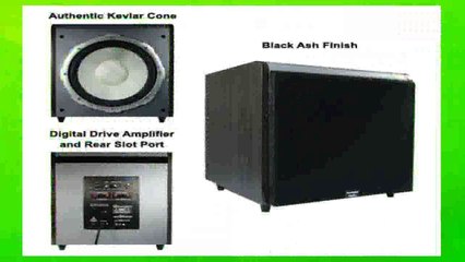 Best buy Active Subwoofer  Acoustic Audio HDSUB12BLACK 12Inch HD Series Front Firing Subwoofer Black